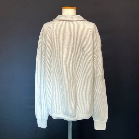 ERMENEGILDO ZEGNA Chunky Quarter Button/Zip Up Sweatshirt ❣️ - Picture 3 of 12